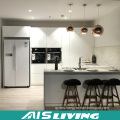 High Gloss White Lacquer Storage Kitchen Cabinets Furniture (AIS-K119)